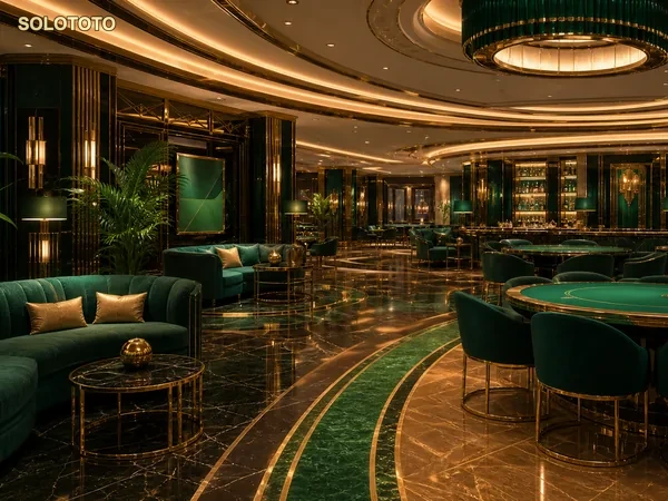 Tampilan meja permainan Live Casino